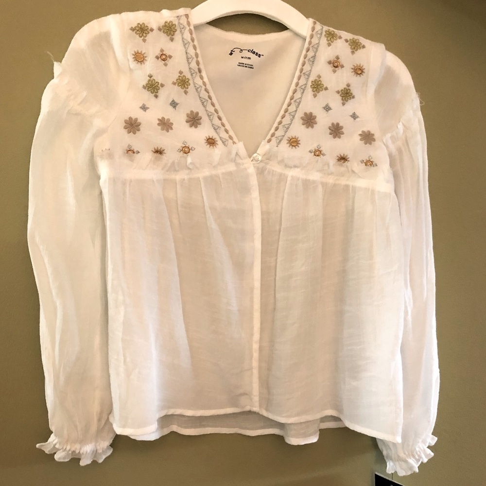 Girls cotton cardigan